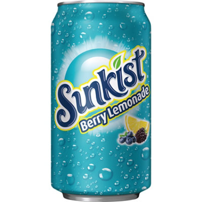 Sunkist Berry Lemonade Soda In Cans -12-12 Fl. Oz. - Image 5