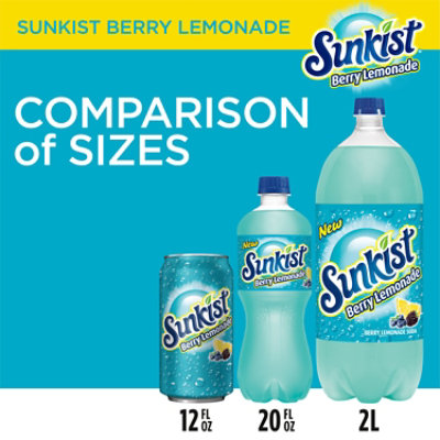 Sunkist Berry Lemonade Soda In Cans -12-12 Fl. Oz. - Image 3