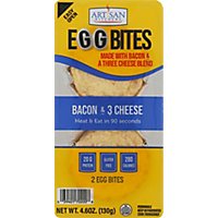 Artisan Kitchens 3 Cheese & Bacon Egg Bites 2 Count - 4.6 OZ - Image 2