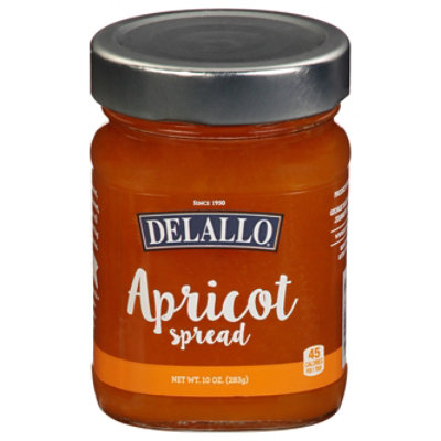 Delallo Spread Apricot - 10 OZ - Image 3