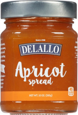 Delallo Spread Apricot - 10 OZ - Image 2