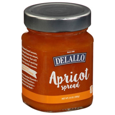 Delallo Spread Apricot - 10 OZ - Image 1