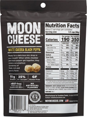 Moon Cheese Chs Snk Wht Ched Blck Ppr - 2 OZ - Image 6