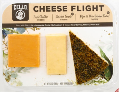 Cello Darfresh Board Gouda Fontina Cheddar - 10 OZ - Image 2