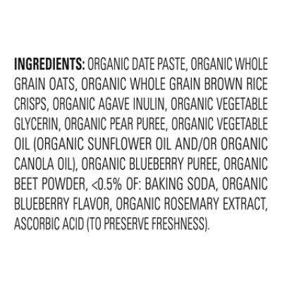 Happy Tot Organics Super Foods Oat Bar Organic Blueberries & Oatmeal - 5-0.88 Oz - Image 4