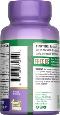 Nature's Truth Sambucus Black Elderberry Immune Complex Plus Vitamin C and Zinc - 60 Count - Image 4