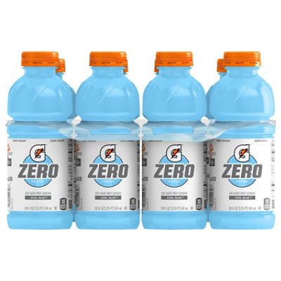 Gatorade Zero Zero Sugar Thirst Quencher Cool Blue - 8-20FZ - Image 1