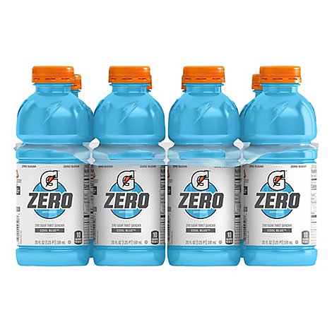Gatorade Zero Zero Sugar Thirst Quencher Cool Blue - 8-20FZ
