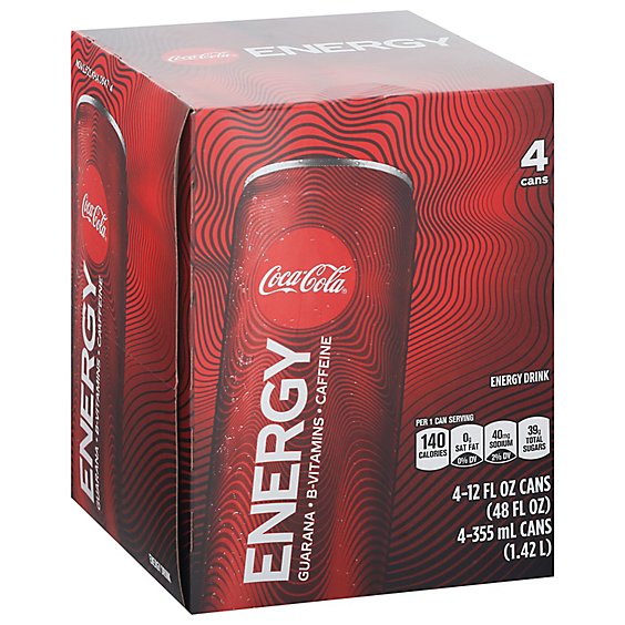 Coca-cola Energy Cans - 48 FZ