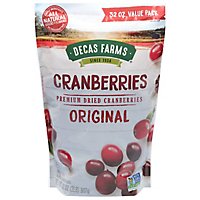 Decas Farms Dried Cranberries Premium Original - 32 Oz - Image 3