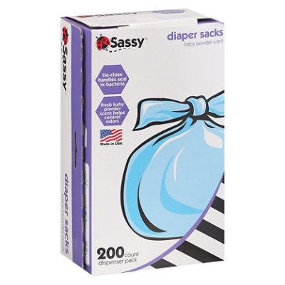 Sassy Diaper Sacks - 200 CT - Image 1