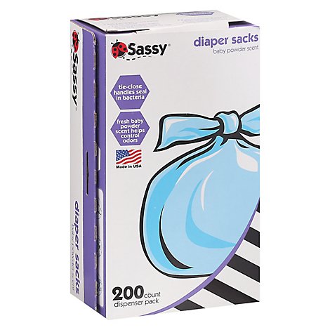 Sassy Diaper Sacks - 200 CT