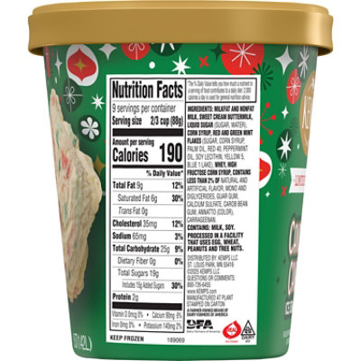 Kemps Limited Edition Candy Cane Ice Cream - 48 Oz - Image 3