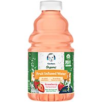 Gerber Graduates Organic Strawberry Fruit Infused Water Hydration Bottle - 32 Fl. Oz. - Image 1