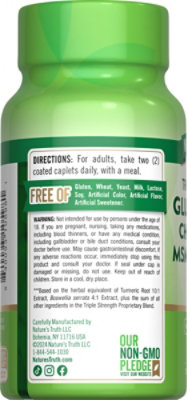 Nature's Truth Triple Strength Glucosamine Chrondrotin MSM Complex - 60 Count - Image 2