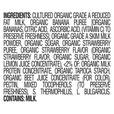 Happy Baby Organics Greek Yogis Strawberry Banana - 1 Oz - Image 4