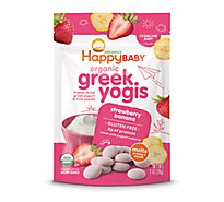 Happy Baby Organics Greek Yogis Straw Ban - 1 OZ