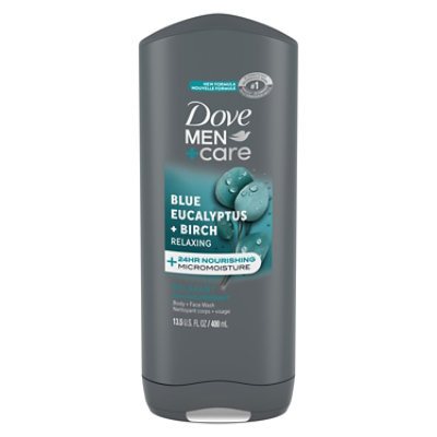 Dove Men Care Blue Eucalyptus Body Wash - 13.5 OZ - Image 3