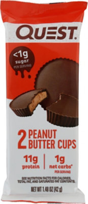 Quest Protein Bar Peanut Butter Cups - 1.48 OZ - Image 2