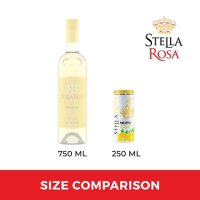 Stella Rosa Pineapple Semi Sweet White Wine - 2-250 Ml - Image 5