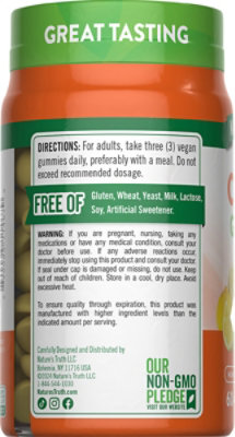 Nature's Truth Vitamin C Plus Zinc Immune Support plus Manuka Honey Gummies - 60 Count - Image 3