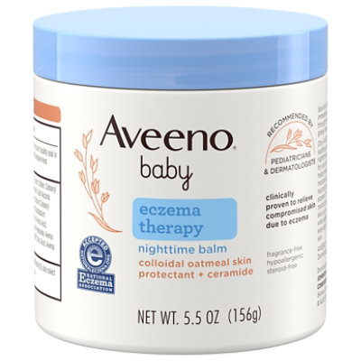 Aveeno Baby Eczm Thrpy Nitetime Balm - 5.5 OZ - Image 3