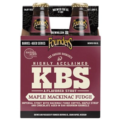 Founders Kbs Maple Mackinac Fudge In The Bottles - 4-12 FZ - Image 3