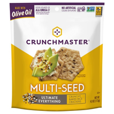 Crunchmaster Crackers Multi Seed Ultimate Everything - 4 Oz - Image 3