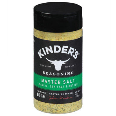 Kinder's Seasoning, Master Salt - 2.75 oz