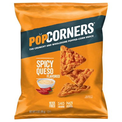 Popcorners Popped Corn Snacks Spicy Queso 3 Ounce - 3 OZ - Image 3