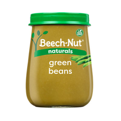 Beech-Nut Naturals Stage 1 Green Beans Baby Food - 4 Oz - Image 1