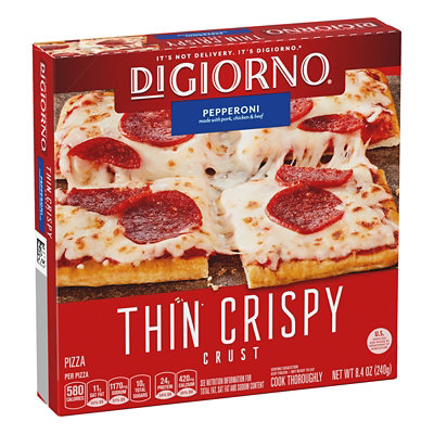 Digiorno Thin Crispy Crust Pepperoni Pizza For One - 8.4 OZ - Image 4