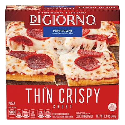 Digiorno Thin Crispy Crust Pepperoni Pizza For One - 8.4 OZ - Image 5