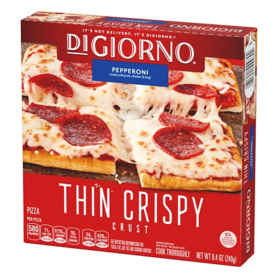 Digiorno Thin Crispy Crust Pepperoni Pizza For One - 8.4 OZ - Image 3