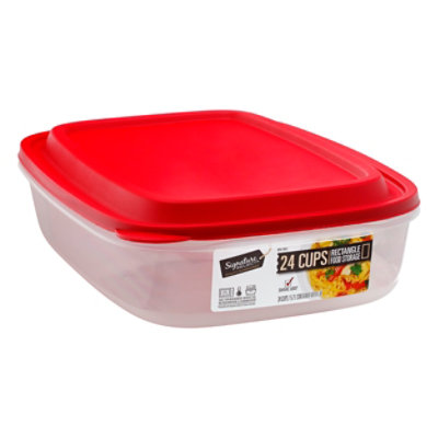 Supreme Select Deli Plastic Storage Containers with Lids [24 pack