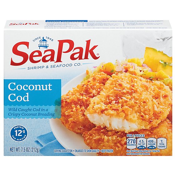 Seapak Coconut Cod - 7.5 OZ