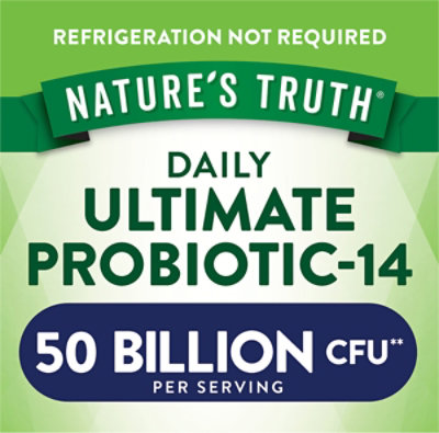 Nature's Truth 50 Billion Active Cultures Ultimate Probiotic Balance - 60 Count - Image 3