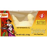 Keller Thanksgiving Turkey Butter Sculpture - 4 OZ - Image 2