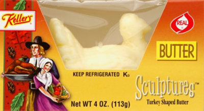 Keller Thanksgiving Turkey Butter Sculpture - 4 OZ - Image 2