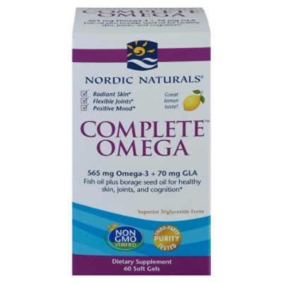 Nordic Naturals Compl Omega Lemon - 60 CT - Image 3