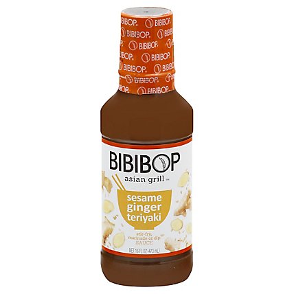 Bibibop Sesame Ginger Sauce - 16 FZ - Image 1