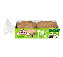 Oroweat Vegetable Herb Cauliflower Sandwich Thins Rolls - 6 Count