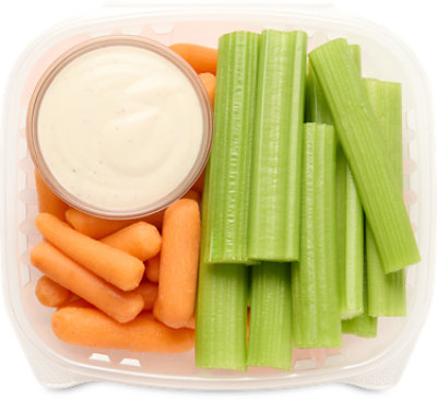 Celery & Carrot With Dip Medium - 19 Oz - Image 1