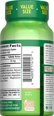 Nature's Truth Melatonin 12 mg - 120 Count - Image 4