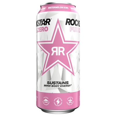 Rockstar Pure Zero Energy Drink Watermelon Liwi - 16 FZ