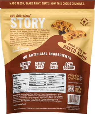 Cooper Street Cookies Cinnamn Choc Chip - 5 OZ - Image 5
