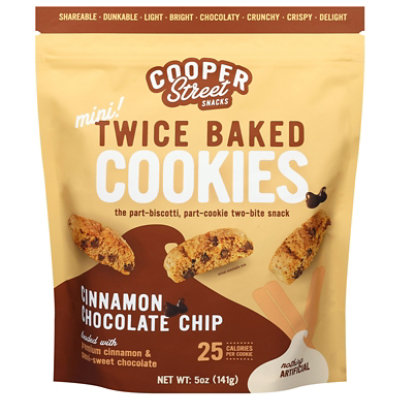 Cooper Street Cookies Cinnamn Choc Chip - 5 OZ