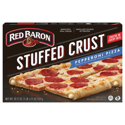 Red Baron Stuffed Crust Pizza Pepperoni - 20.71 OZ - Image 2