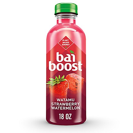 Bai Boost Watamu Strawberry Watermelon Antioxidant Infused Beverage - 18 Fl. Oz. - Image 1