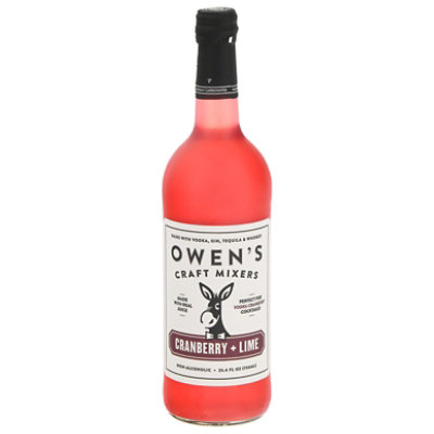 Owens Craft Mixers Cranberry Lime - 750 ML - Image 3